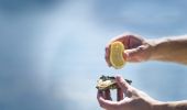 Lemon squeezed on a freshly shucked oyster harvested in Port Stephens