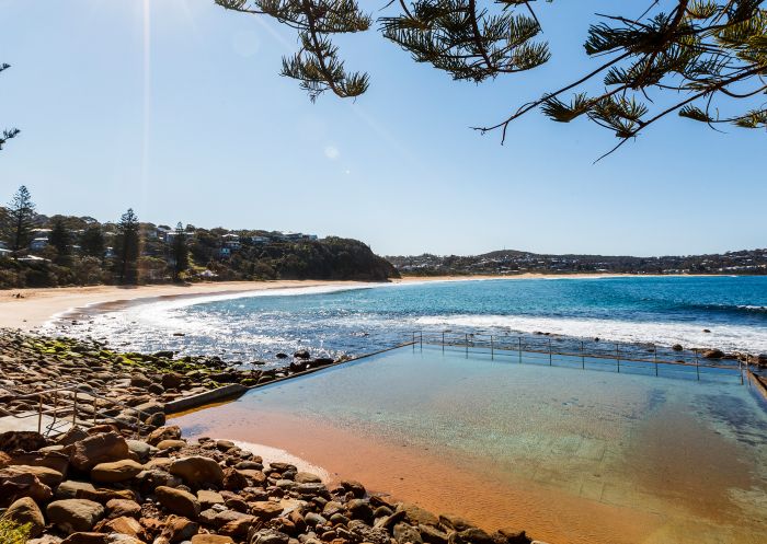 Macmasters Beach Pool, Central Coast Sunny day at Macmasters Beach Pool - Central Coast