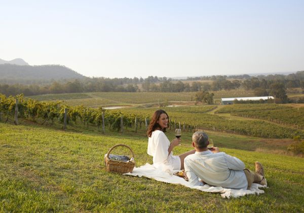 Wine tasting at Audrey Wilkinson in Pokolbin, Hunter Valley Wine tasting at Audrey Wilkinson in Pokolbin, Hunter Valley