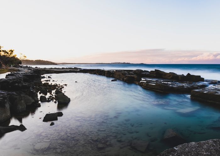 Angourie Blue Pool, Angourie Scenic coastal views across Angourie Blue Pool, Angourie