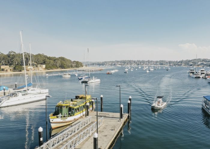 Tonkin Street Public Wharf in Gunnamatta Bay, Cronulla