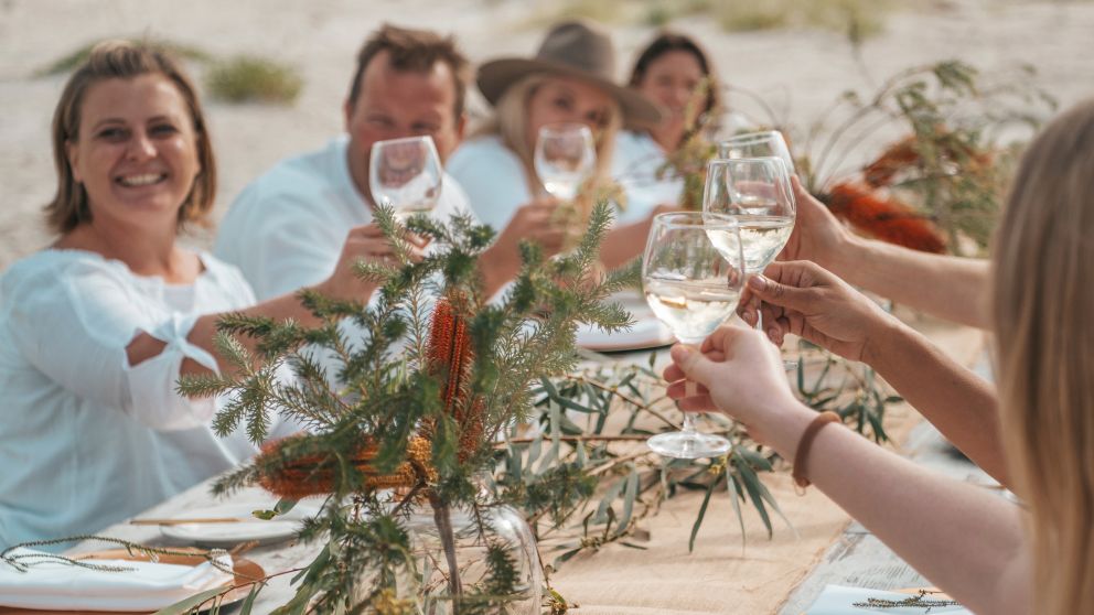 Beach Dining, Jervis Bay