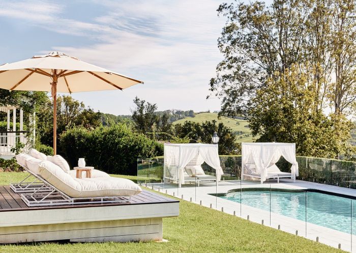 Hinterland House, Byron Bay - Credit: Jessie Prince Pool view at Hinterland House, Byron Bay