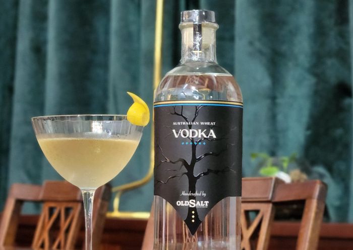 Old Salt Distillery, South Nowra - Credit: Old Salt Distillery Bottle of vodka from Old Salt Distillery, South Nowra