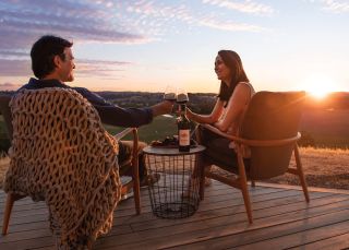 Sunset at Kimo Estate, Gundagai - The Riverina